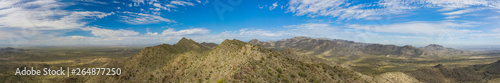 Aerial panorama photo Skyline Regional Park Arizona USA