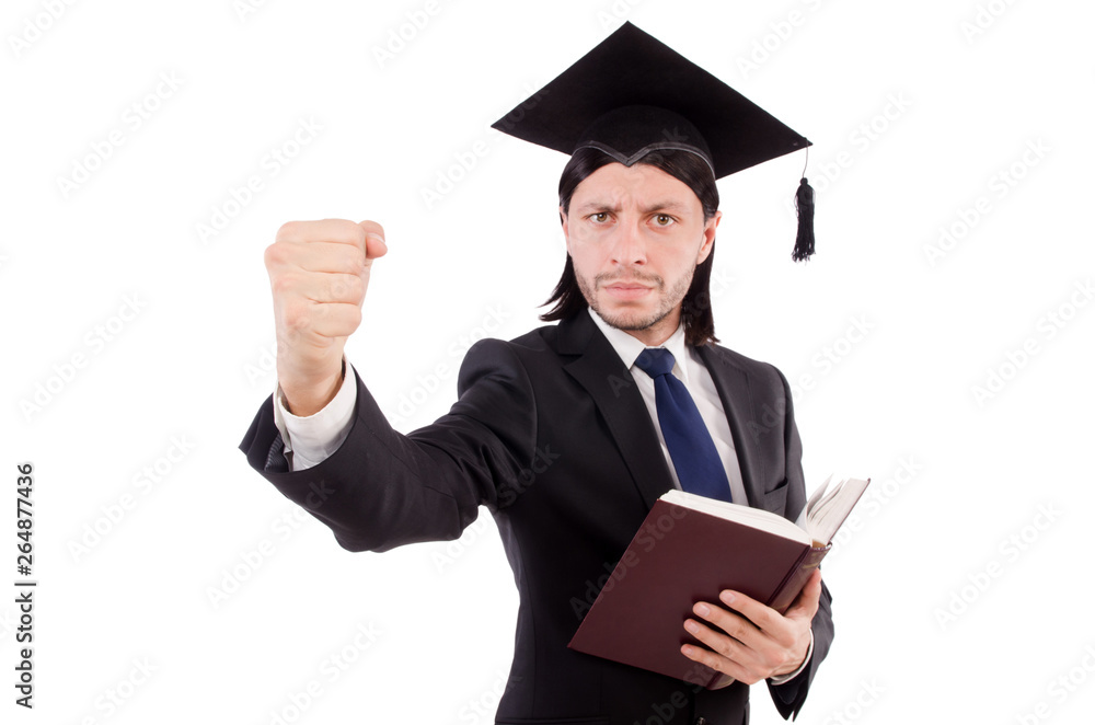 Judge isolated on the white background Judge isolated on the white background