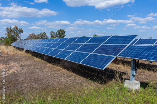 Solar panel, alternative electricity source, concept of sustainable resources, And this is a new system that can generate electricity more than the original, This's the sun tracking systems