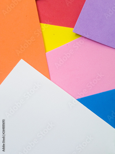 Colorful Papers Background
