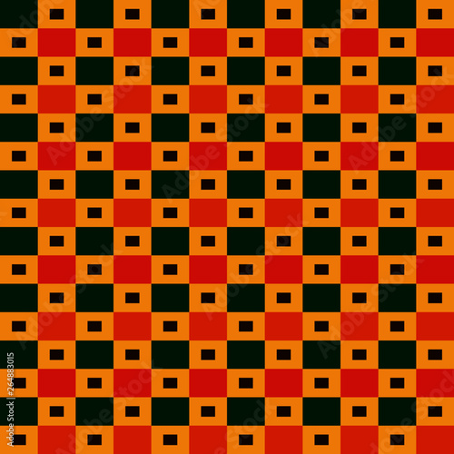 Seamless East African Fabric Pattern, Geometric, Tribal and Abstract vector file