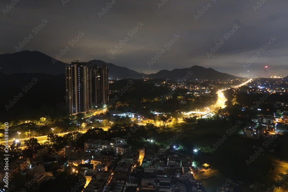 Obraz premium Hong Kong Night View