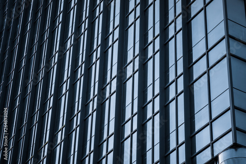 Wallpaper Mural Close-Up of Modern Office Buildings in city of China. Torontodigital.ca