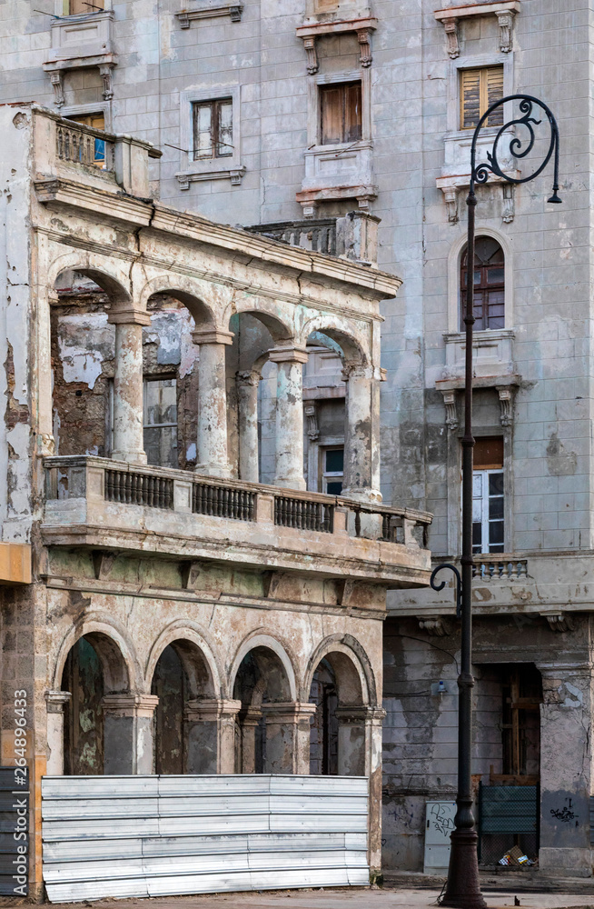 Colonial Architecture Malecon Havana Cuba