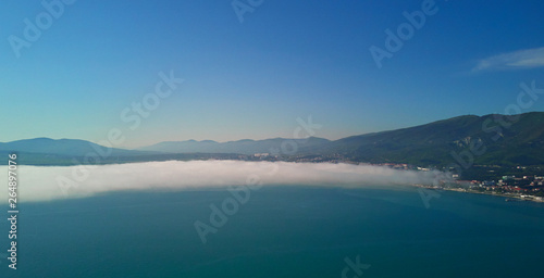 top view of the sea Bay