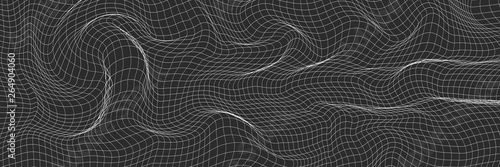 black and white banner