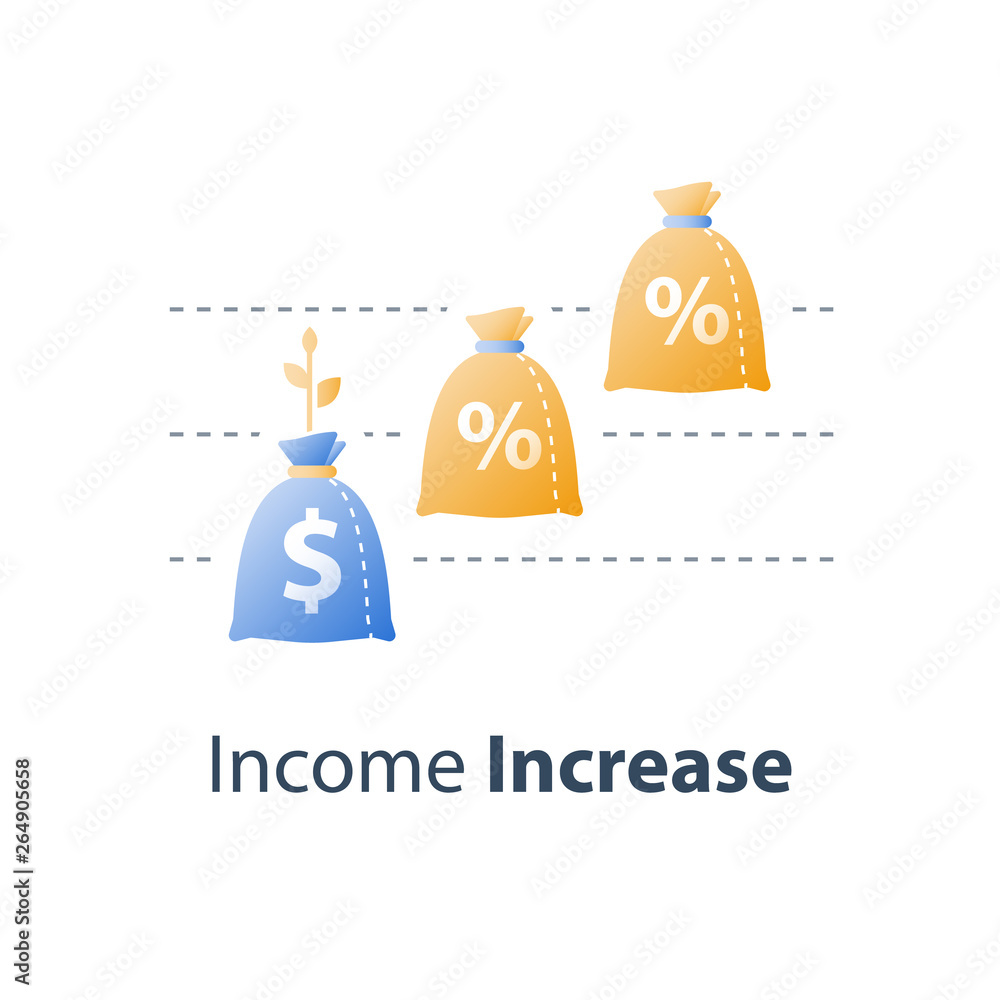 Financial performance report, high interest rate, multiply capital, future income, long term investment Financial performance report, high interest rate, multiply capital, future income, long term investment