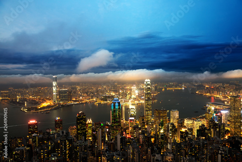 Canvas Print hongkong