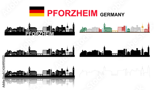 Pforzheim, großes Set
