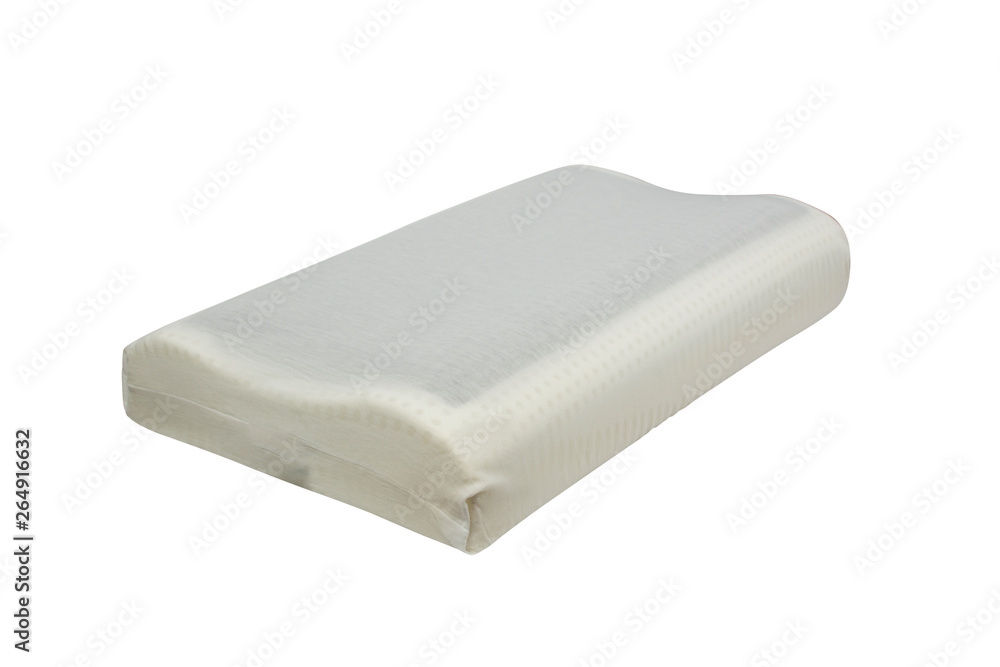 Orthopedic pillow isolated on white background Orthopedic pillow isolated on white background
