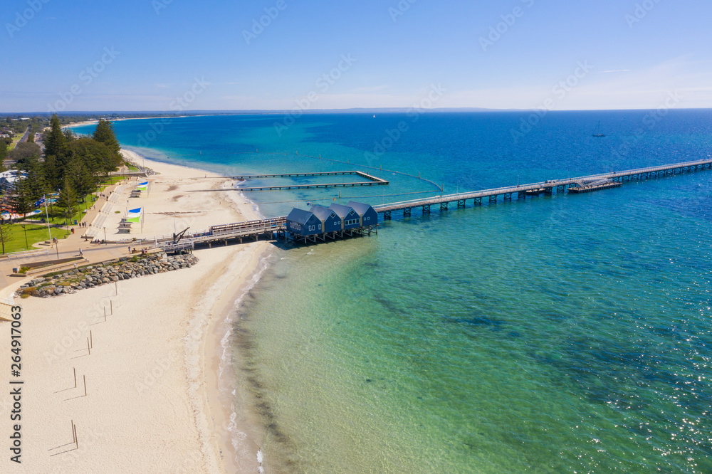 Busselton Jetty, Western Australia is the second longest wooden jetty in the world at 1841 meters long.