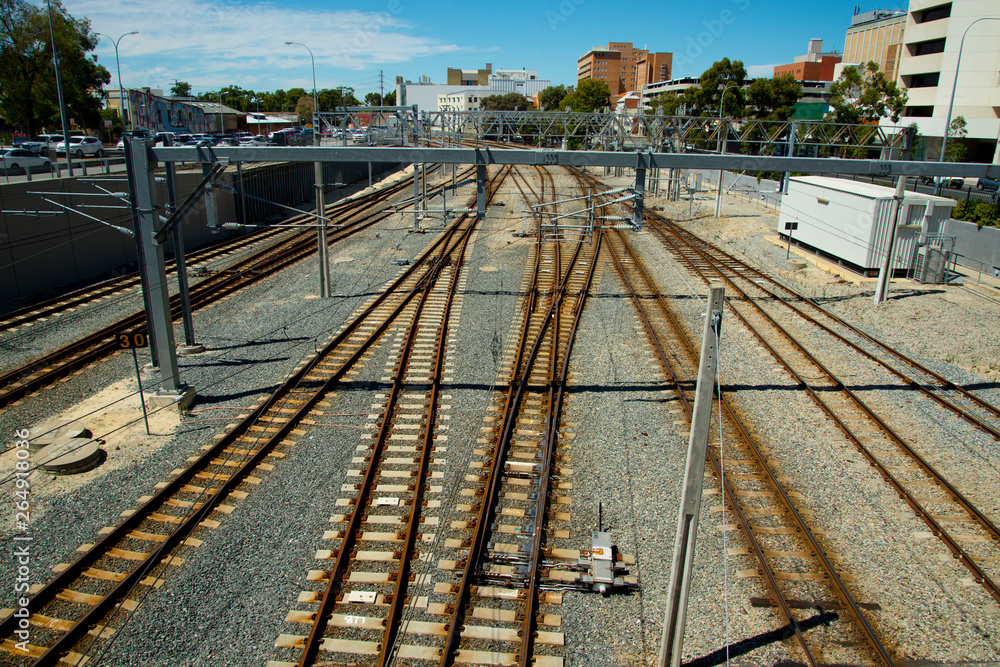 Public Railway Tracks - Perth - Australia