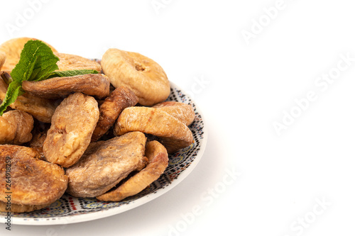 Dried figs with mint for Ramadan