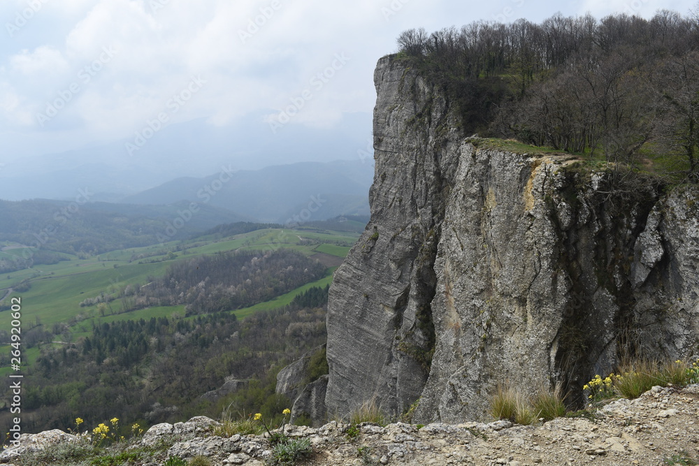 Outdoor and trekking in nature, italian hills Outdoor and trekking in nature, italian hills