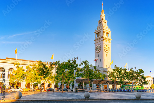 Maritime Station. Ocean Quay in the north of San Francisco. photo