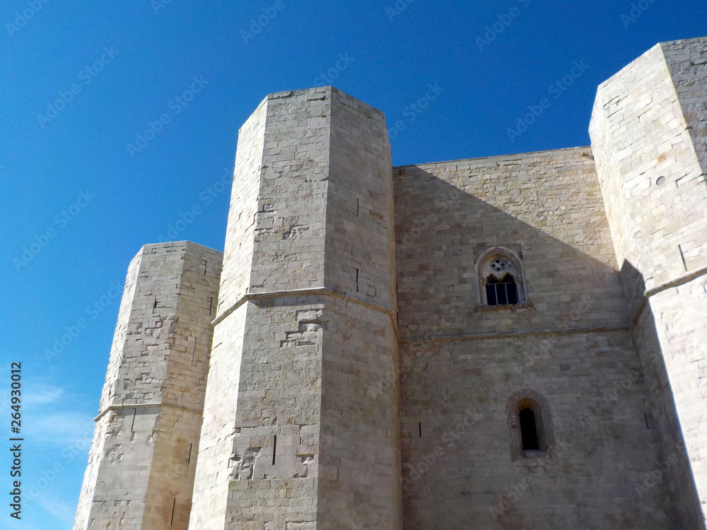 italy puglia perfectly octagonal geometric castel del monte puglia XIII century 2018