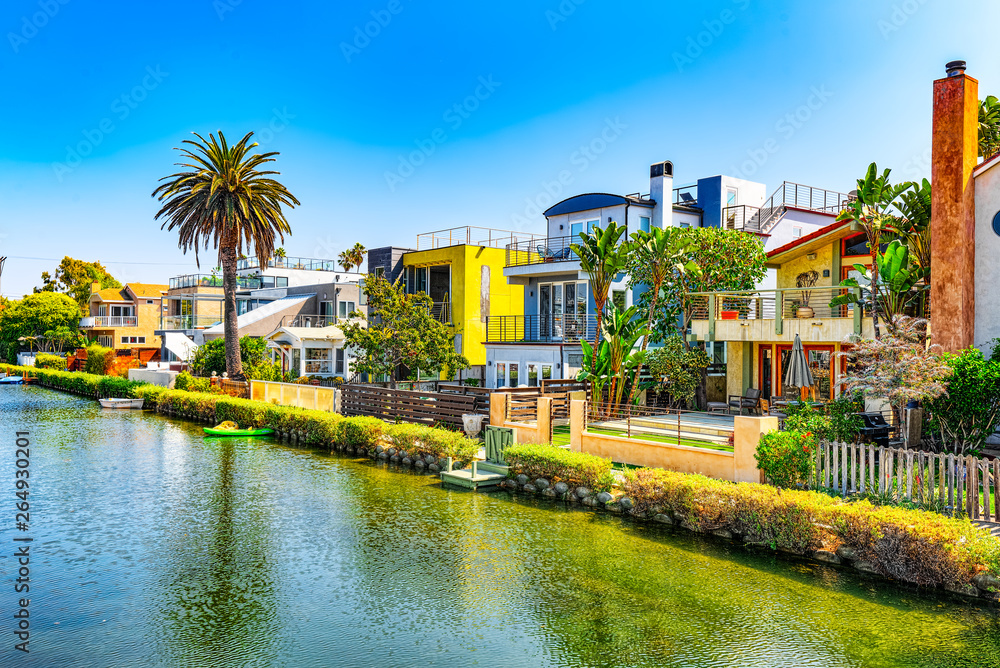 One of the most beautiful district of Los Angeles - is Venice. California