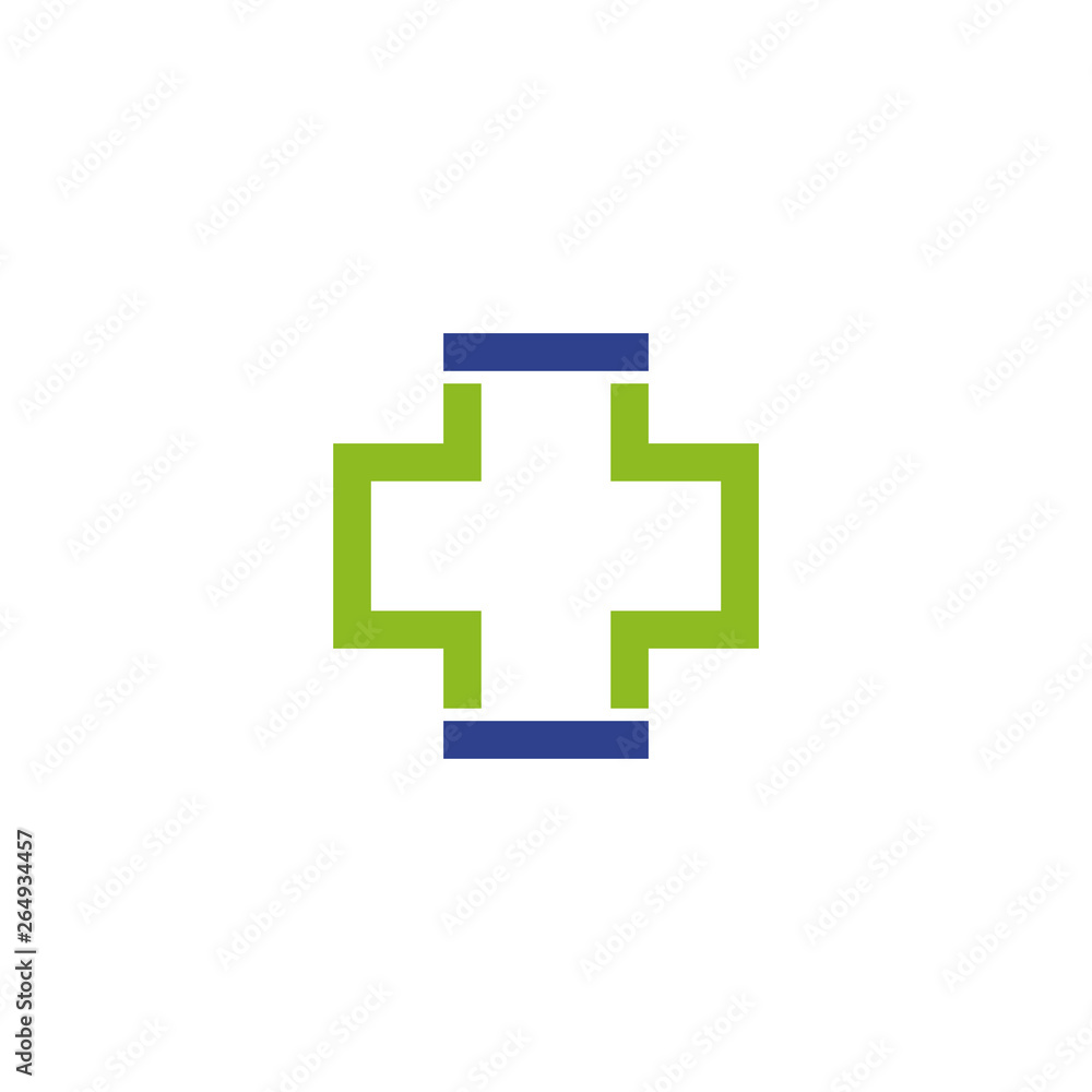 Medical and health care logo design vector template Medical and health care logo design vector template