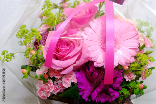 pink flower bouquet for mother s day