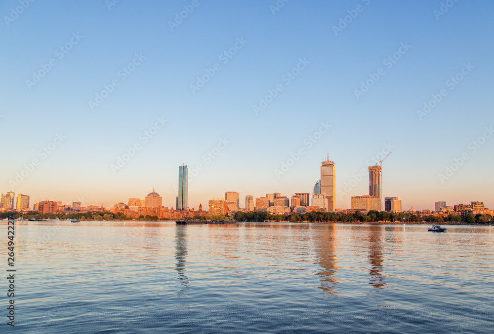 Naklejka premium Boston Skyline