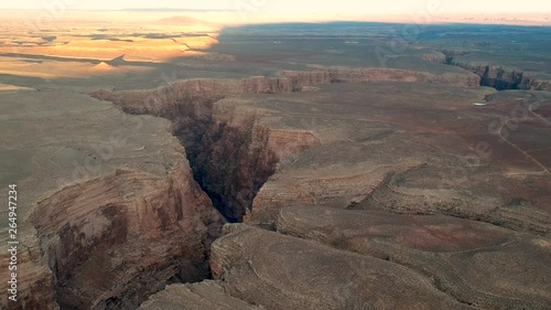 Aerial view of Arizona's Little Colorado River Gorge