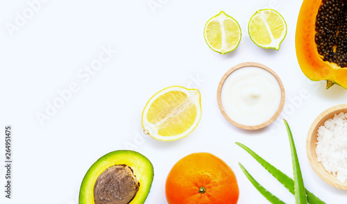 Wallpaper Mural Natural ingredients for homemade skin care. Torontodigital.ca