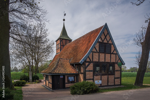 Church in Wroblewo, Pomorskie, Poland