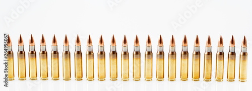 Obraz na plátně Hunting cartridges of caliber. 308 Win