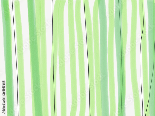 abstract background with green lines. hand drowing raster illustration for design and decor.