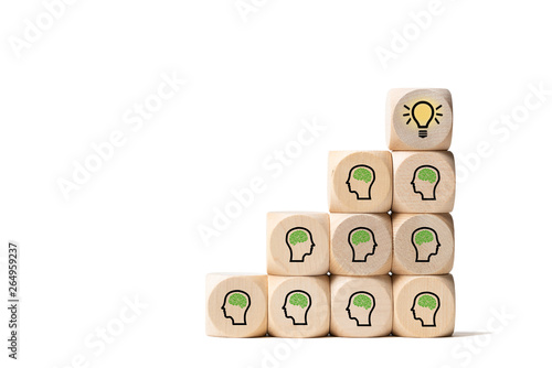 Obraz na płótnie Idee durch Teamwork