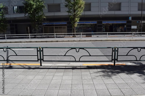 Photography Guardrail of Tokyo, Japan