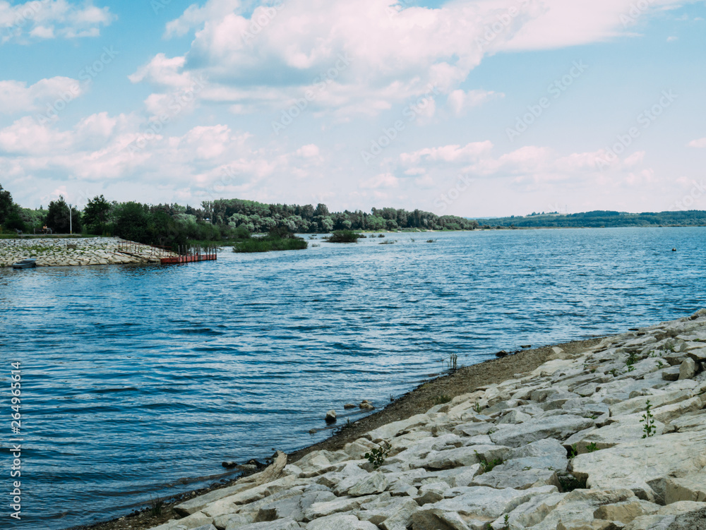 Widok na jezioro