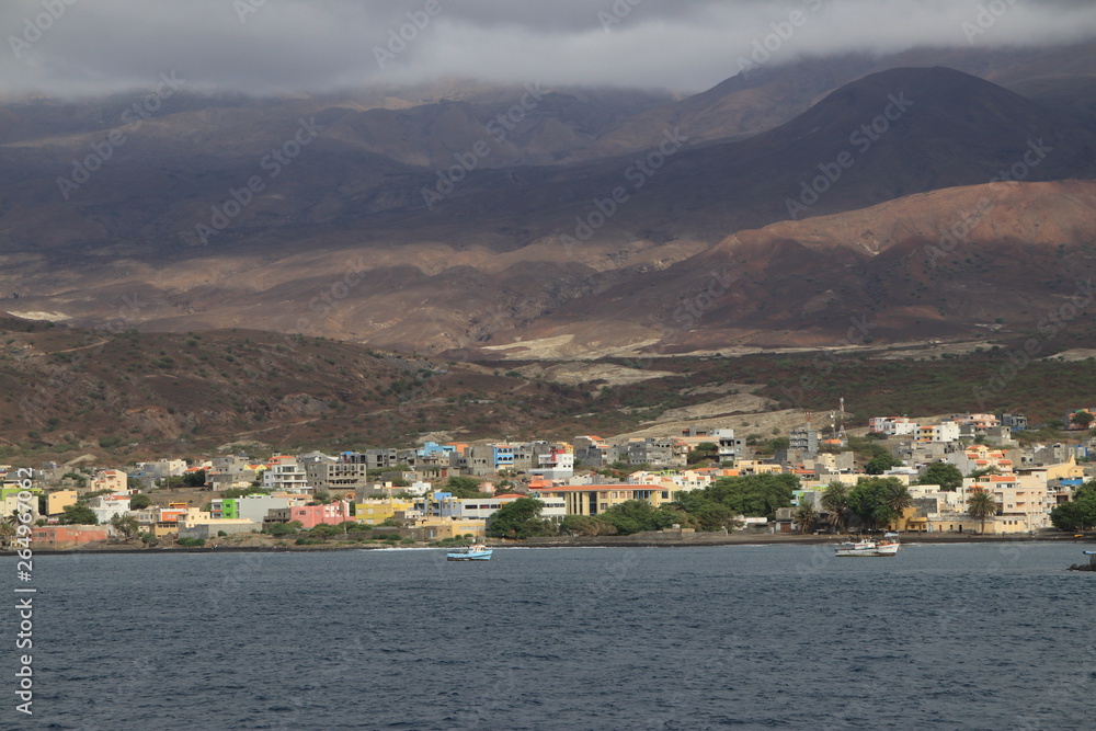 Blick auf Santo Antao, Kap Verden