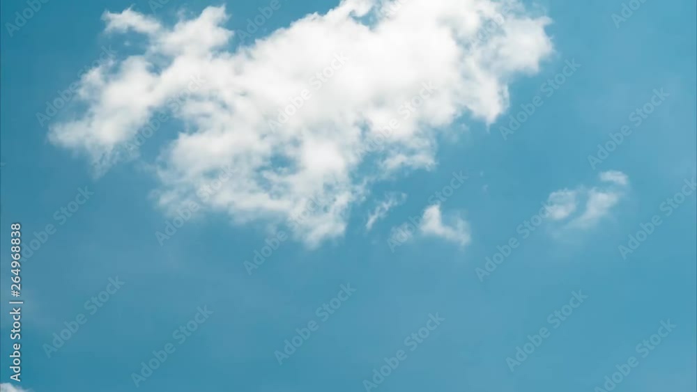 White cloud on blue sky background timelapse, Beauty of bright sunny summer, Abstract fluffy and softness, cloudy heaven. White cloud on blue sky background timelapse, Beauty of bright sunny summer, Abstract fluffy and softness, cloudy heaven.