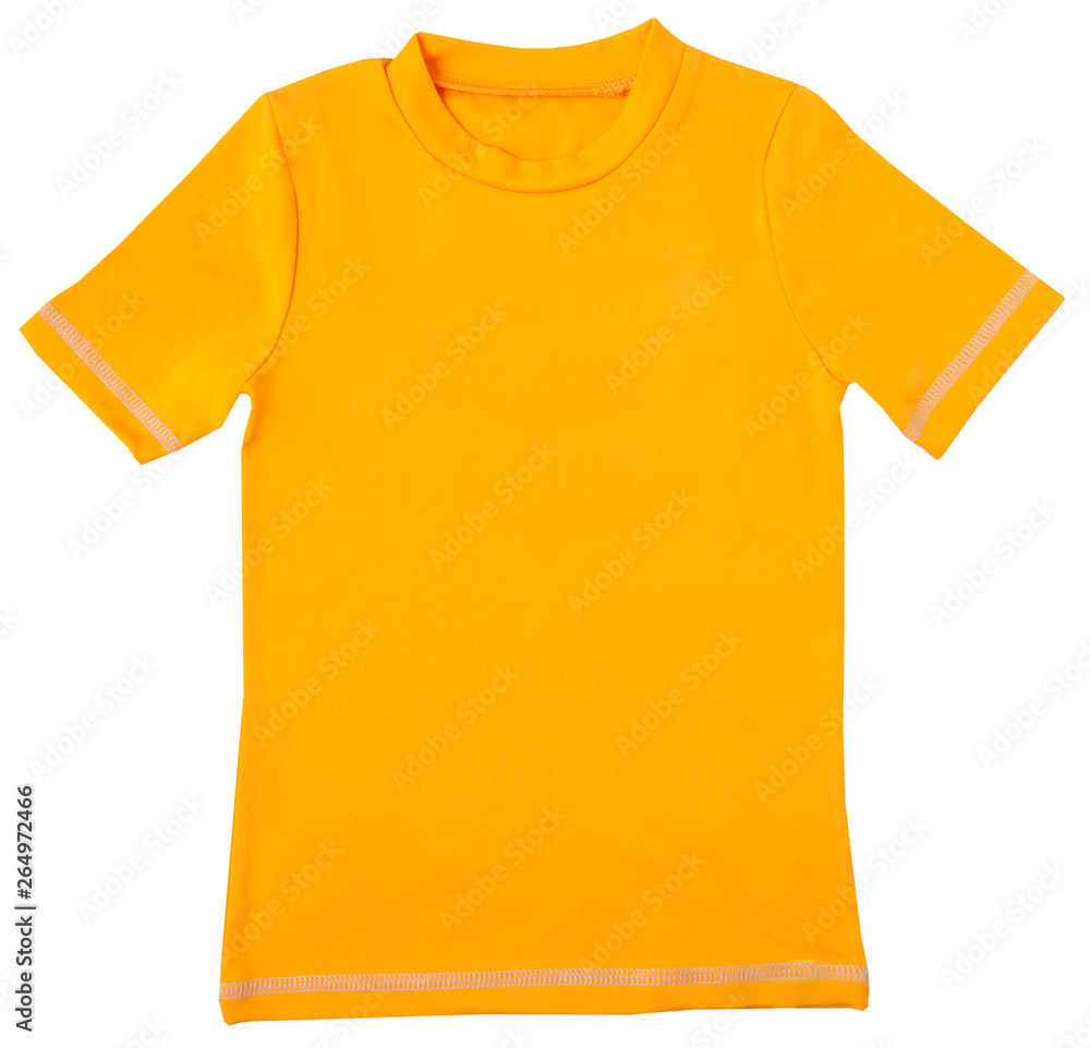 Cotton child tshirt isolated on white background Cotton child tshirt isolated on white background