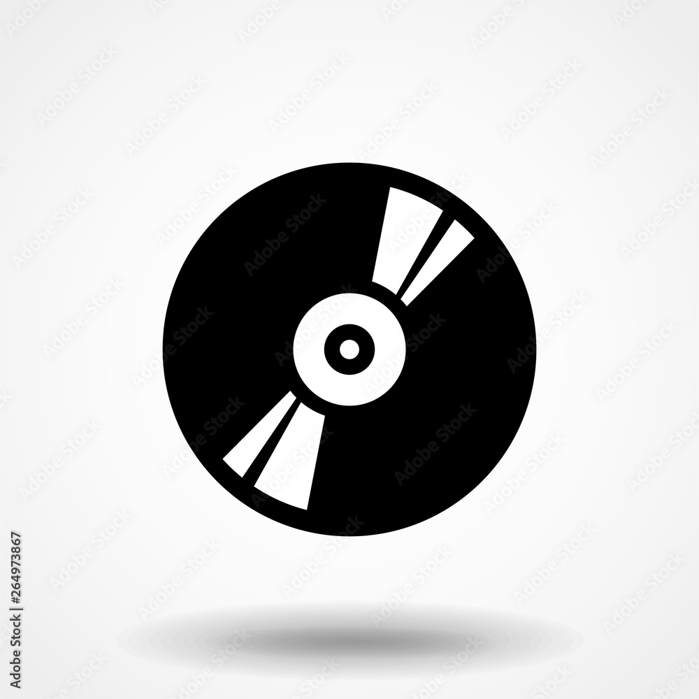 Cd icon in trendy glyph style design. Vector graphic illustration. Cd icon for website design, logo, and user interface. EPS 10 Cd icon in trendy glyph style design. Vector graphic illustration. Cd icon for website design, logo, and user interface. EPS 10