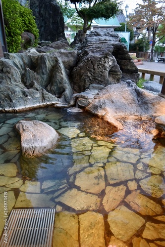 嬉野温泉の風景
