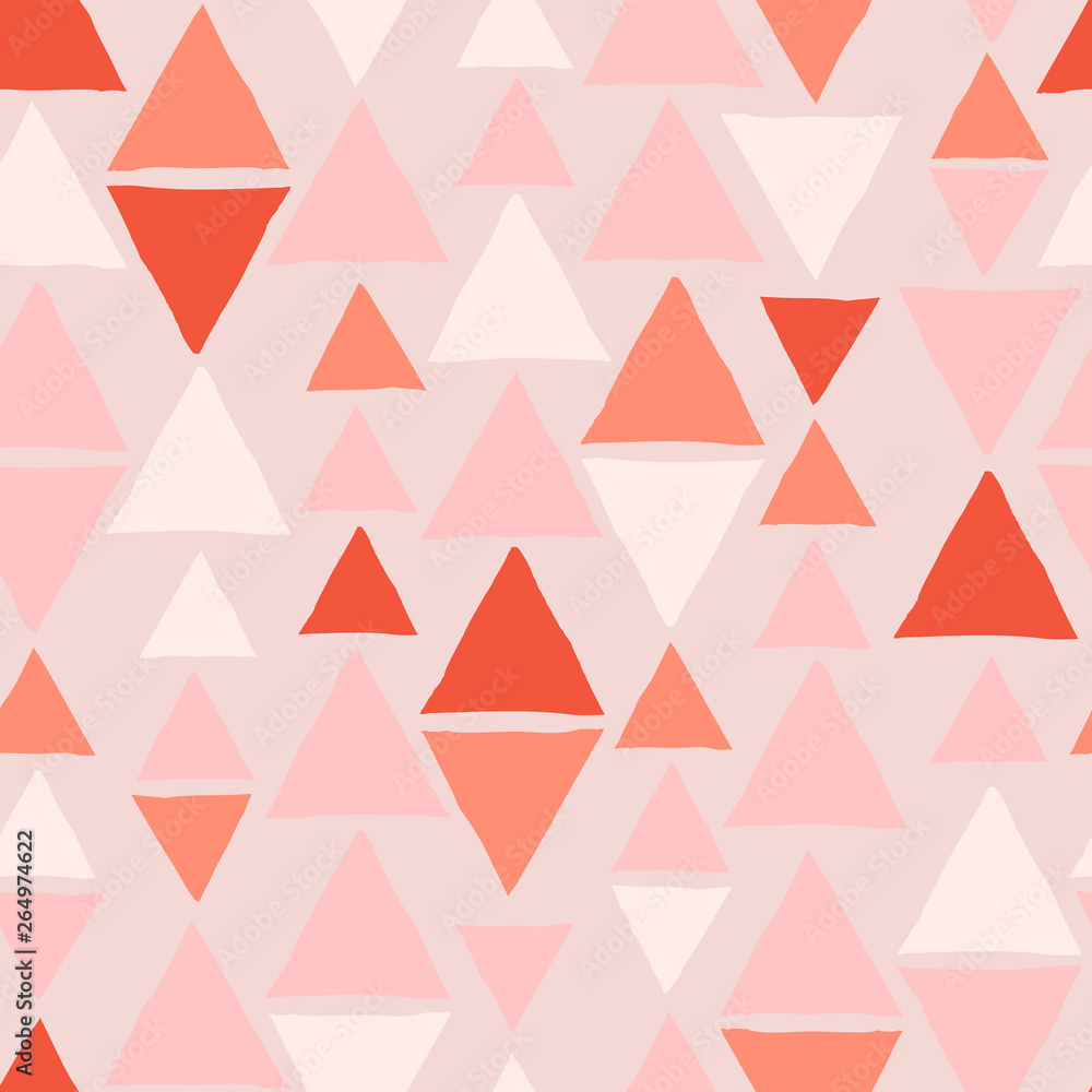 Vector seamless pattern with triangles. Geometric stylish texture. Vector illustration for print, wrapping paper, design. Vector seamless pattern with triangles. Geometric stylish texture. Vector illustration for print, wrapping paper, design.