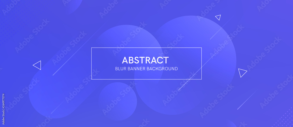 Abstract futurictic banner with a gradient shapes and blur Abstract futurictic banner with a gradient shapes and blur