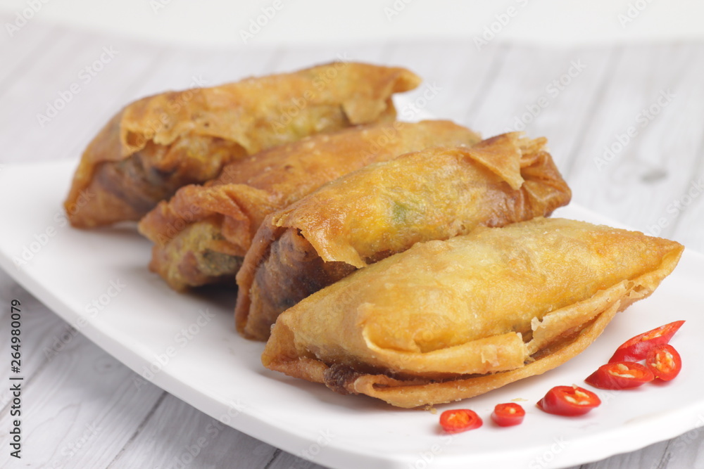 Martabak telur, one of most popular Indonesian food that made from egg and some vegetables Martabak telur, one of most popular Indonesian food that made from egg and some vegetables