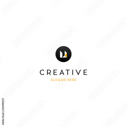 Letter U Line Building Logo, buildings logo vector modern simple with letter U shape