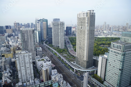 東京都心の眺め（浜松町、汐留） © maru54