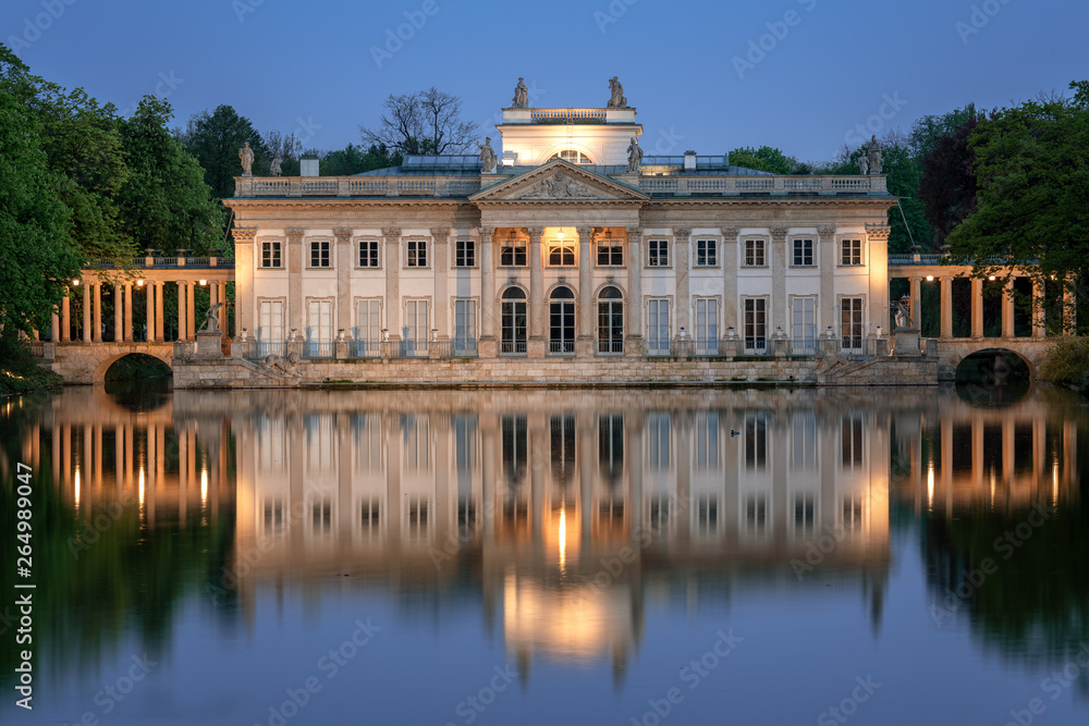 Pałac na Wyspie - Łazienki Królewskie w Warszawie