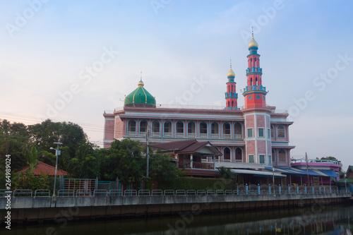 Red  Mosque in Bangkok , Thailand photo