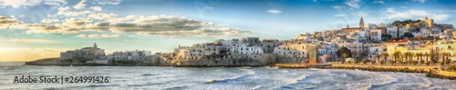 Historic central city of the beautiful town called Vieste