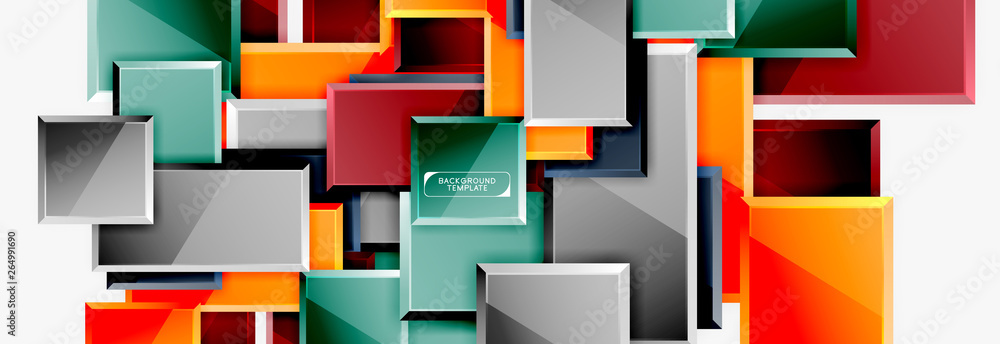 Minimal square banner abstract background Minimal square banner abstract background