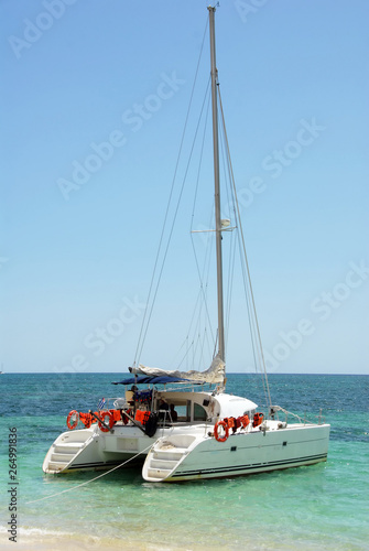 Bateau de plaisance, catamaran, Cuba, Trinidad, Caraïbes