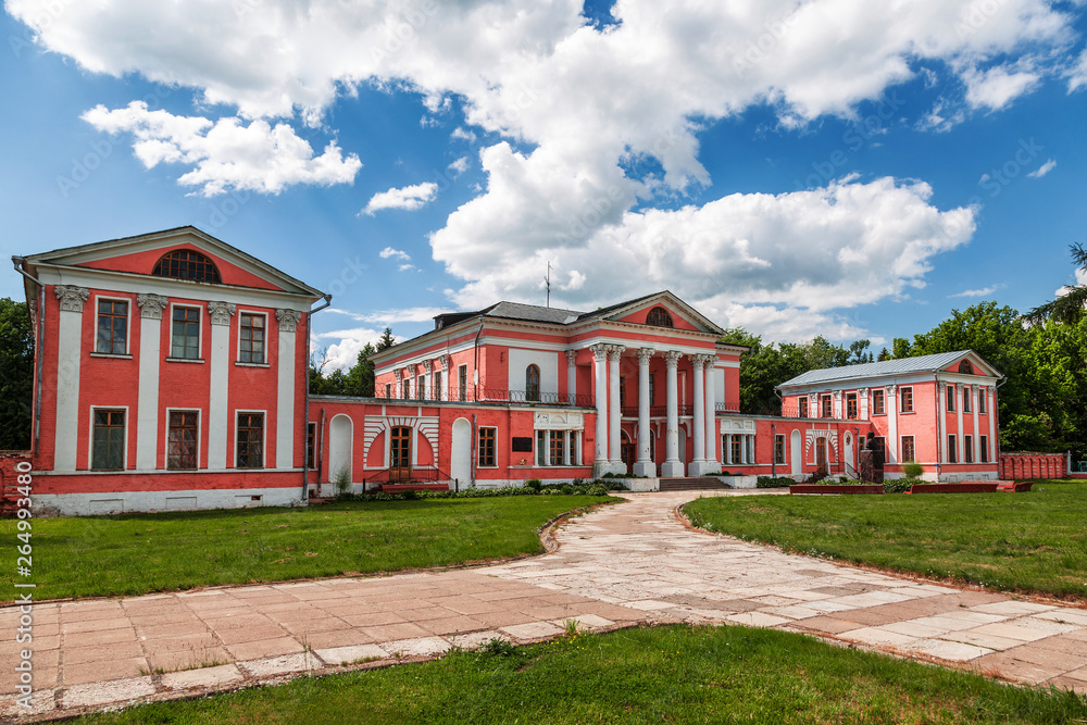 Gontcharov family estate in Yaropolets village, Volokolamsk district, Moscow region, Russia