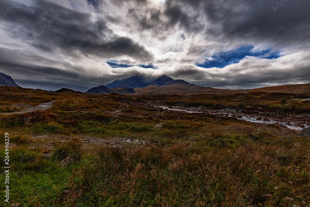 landschaft auf isle of skye
