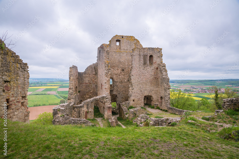 Fototapeta premium Burgruine Homburg bei Gossenheim